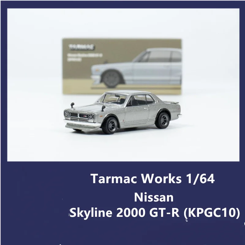 

Tarmac Works TW 1:64 Nissan Skyline 2000 GT-R KPGC10 Diecast Model Car Kids Toys Gift