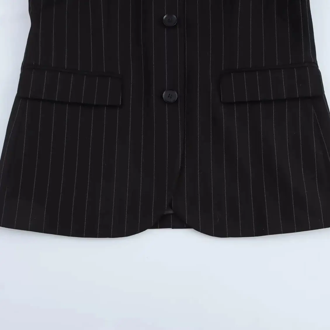 2025 WOMAN Fashion European and American Style Autumn New Minute Style Striped Suit Long Sleeve Jacket Outerwear Mujer