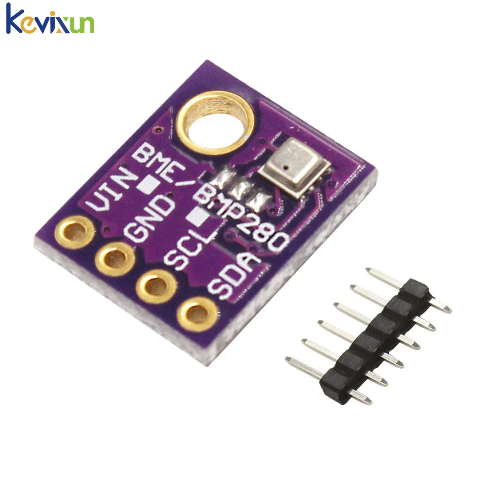 5/10 pz BMP280 3.3 V 5 V Modulo Sensore di Pressione Atmosferica Ad Alta Precisione Modulo Sensore di Umidità di Temperatura Barometrica Digitale