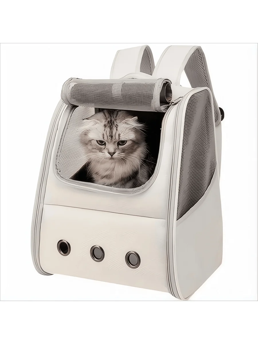 

IISVGE 1PC Kitten & Puppy Pet Carrier, Suitable For Puppies And Kittens Under 15 Lbs. Machine-Washable Oxford Fabric, Airline-Approved Pet Travel Carrier (Breathable Design, Safety Straps, Buckles, Foldable). Pet Supplies Designed For Travel, Hiking, And