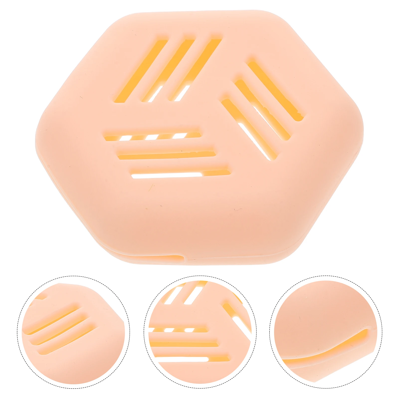 化粧スポンジボックスポータブルシリコーンパフホルダー大容量美容ポータブルエッグケース旅行財布コンテナ