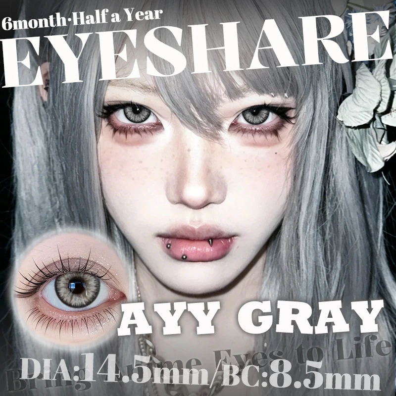 EYESHARE 1 Paar Rote Cosplay-Farbige Kontaktlinsen für Augen Verrücktes Halloween-Make-up Farbige Augenlinsen Anime-Zubehör – Detail 15