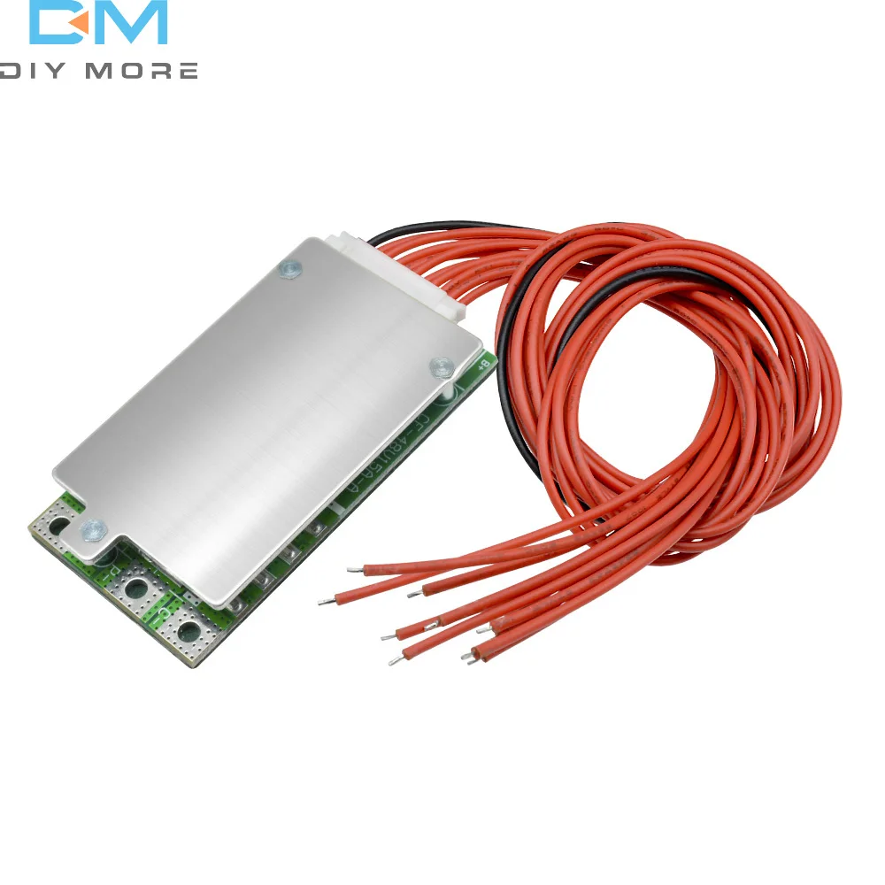 10S 36V 15A Li-ion Cell 18650 Battery Protection BMS PCB Board with Balance Function for 10 Series Cell Li-ion Batteries