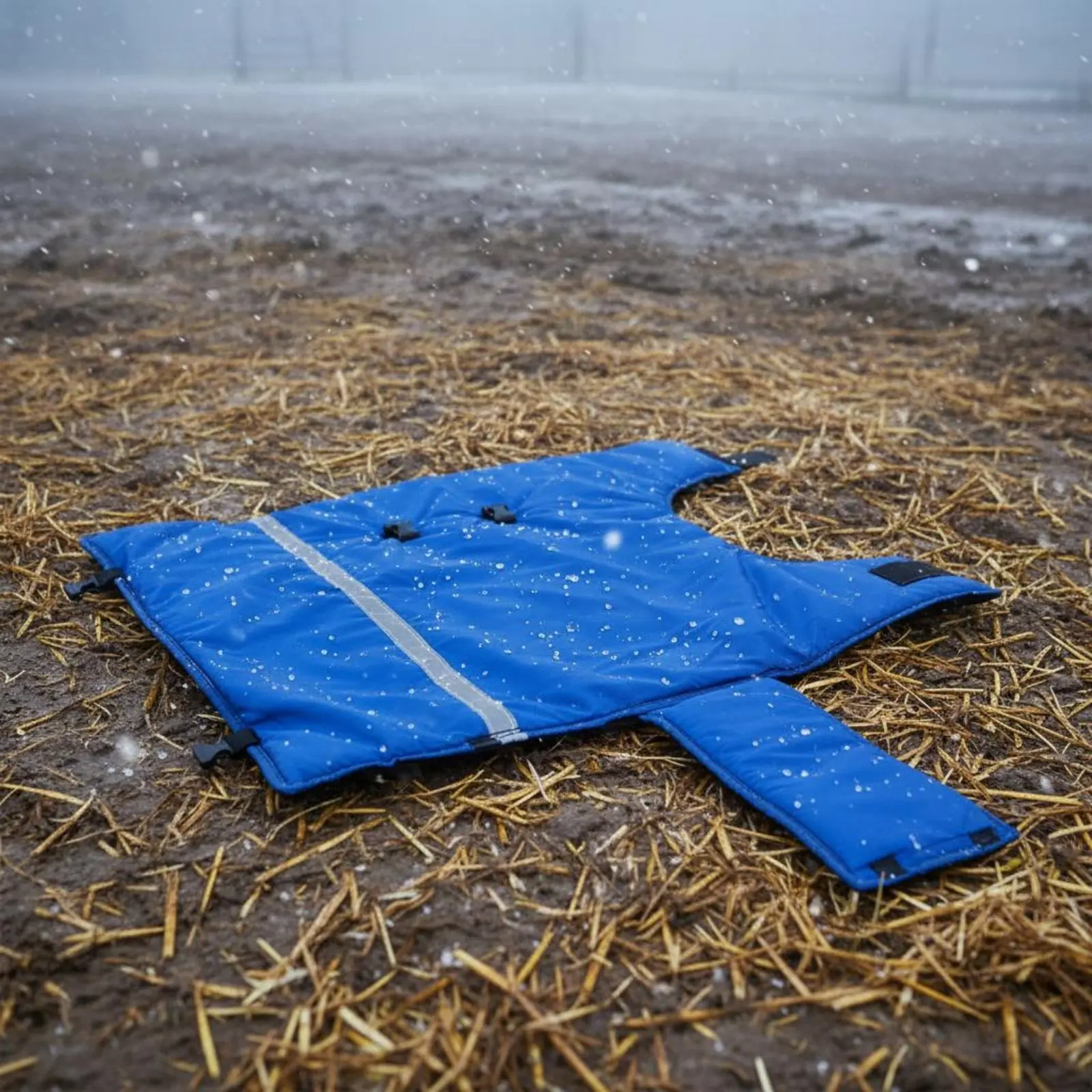 

Calf Jacket Waterproof Newborn Calf Coat Livestock Heating Coat Insulated Livestock Clothing Quick Unfasten Buckles for Farmers