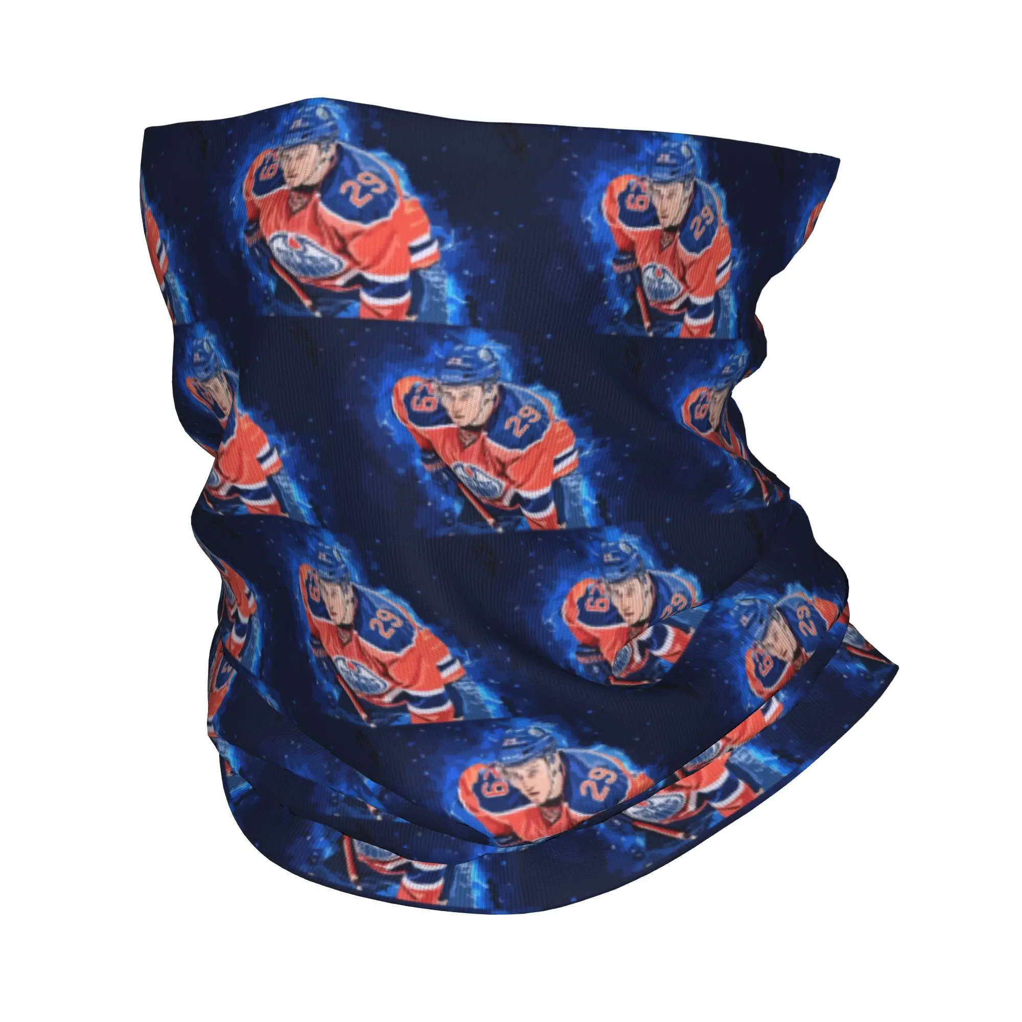 كونور ماكديفيد 97 لمحبي إدمونتون أويلرز باندانا غطاء الرقبة قناع التفاف وشاح متعدد الاستخدام بالاكلافا الرياضة في الهواء الطلق للرجال والنساء