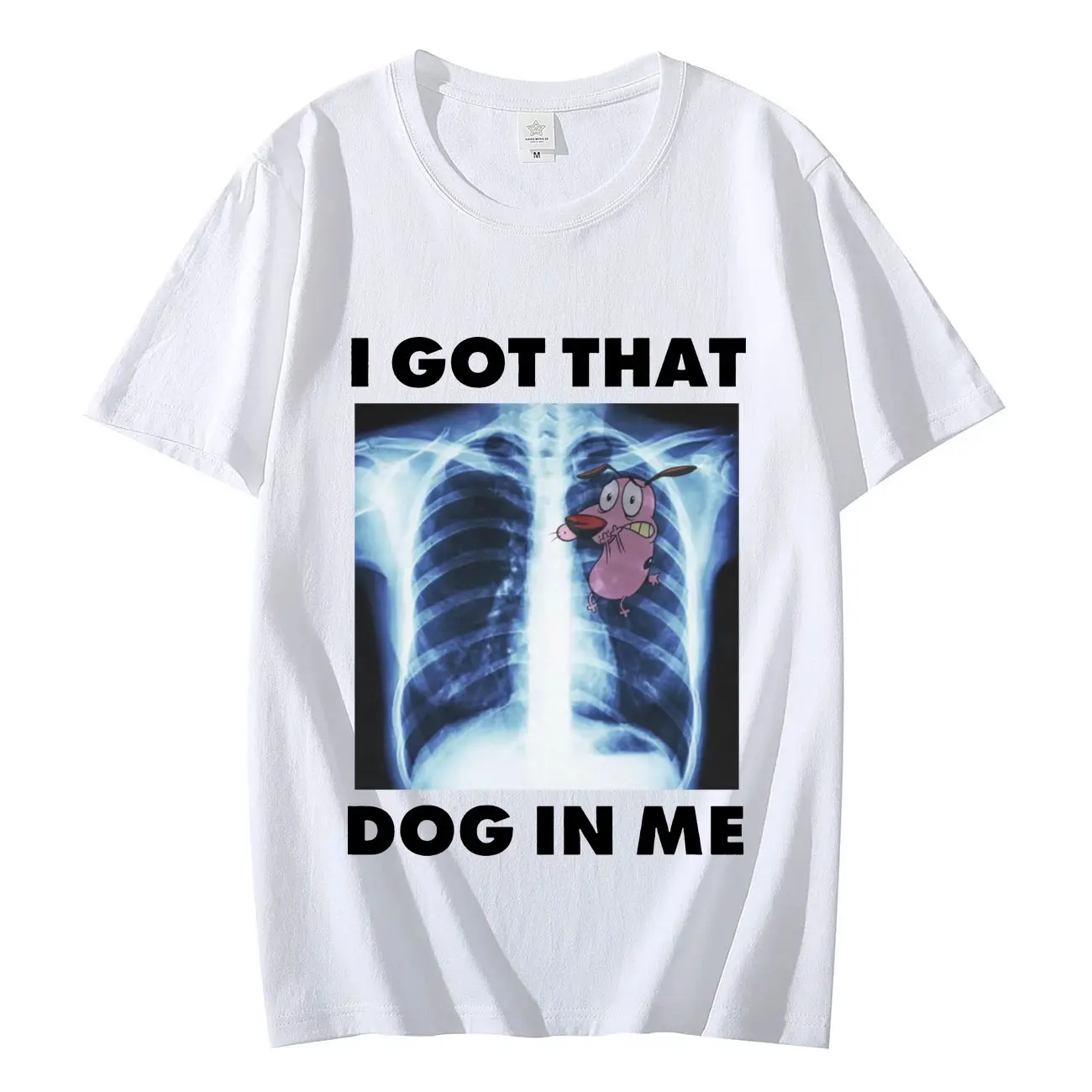 

I Got That Dog in Me Xray Graphic T Shirts Harajuku Funny Meme Short Sleeve T-shirts Summer Fashion Casual Cotton T-shirt Unisex