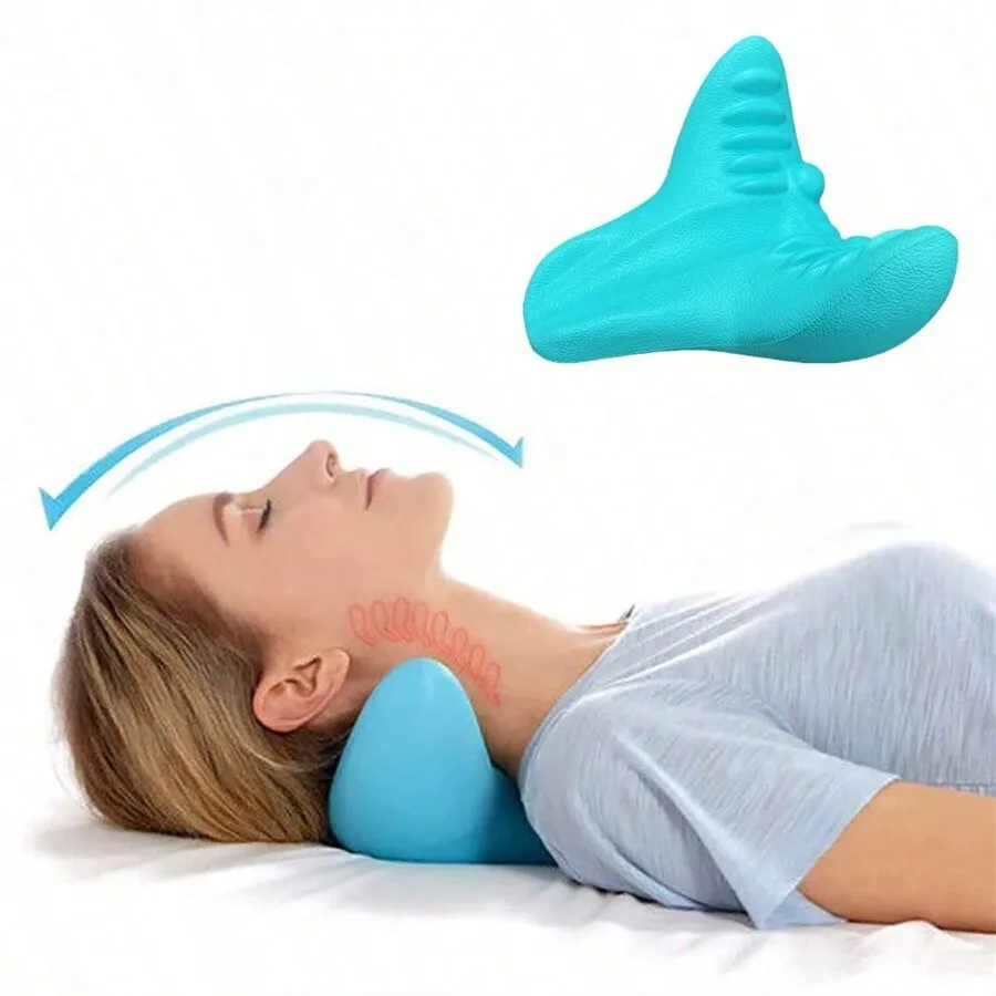 1pc Neck Massager Deep Kneading Relaxation Massager, Portable For Home And Travel