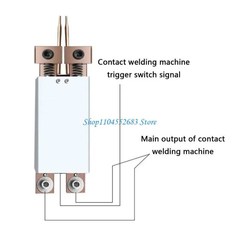 

Y6GD Reliable Spots Welding Pen Tool For 18650 Battery And Small Repairs Tool
