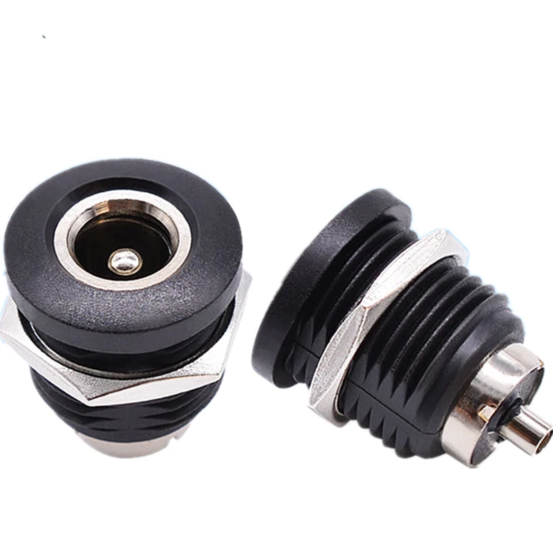 5/10Pcs DC Power Jack 5.5x2.5mm / 5.5x2.1mm Female Panel Mount Socket Connector, Large Current Charging Port for Electronics