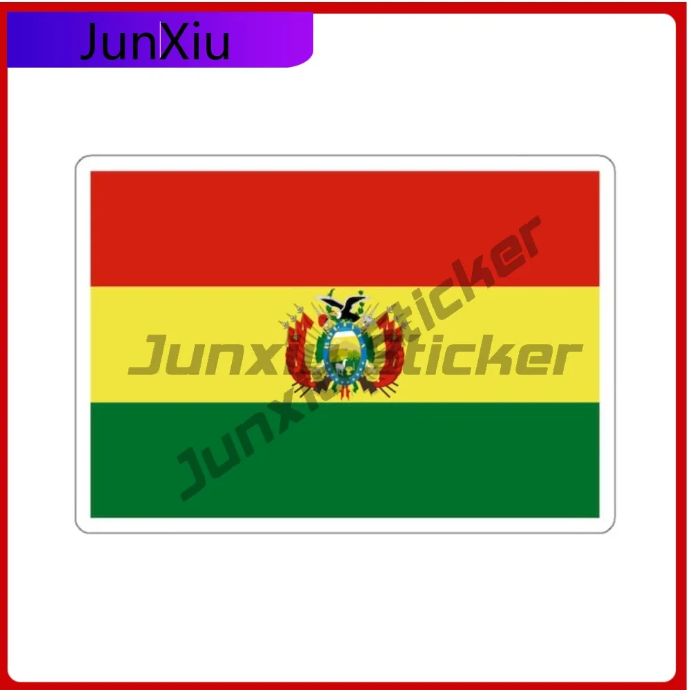 

Bolivia Flag Travel Sticker South America Adventure Souvenir Decal Accessories Suitcase Laptop Rv Camper Windows Windshield Lugg