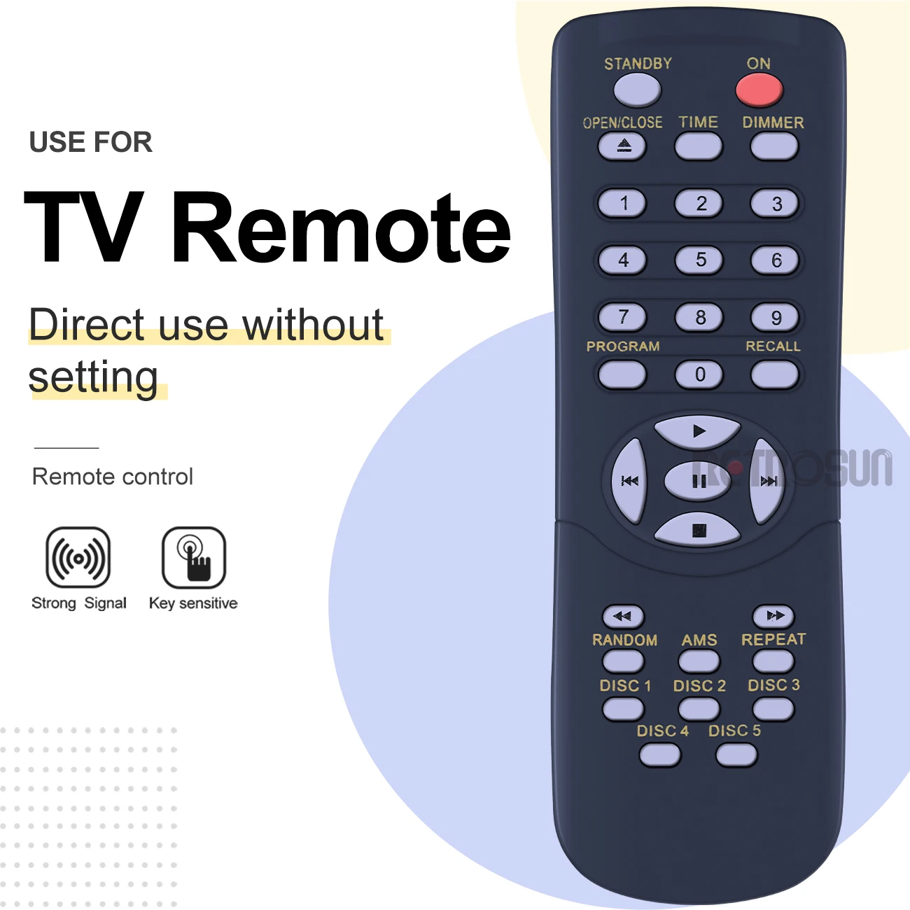 New for Marantz RC4001CC LED LCD TV Remote Control