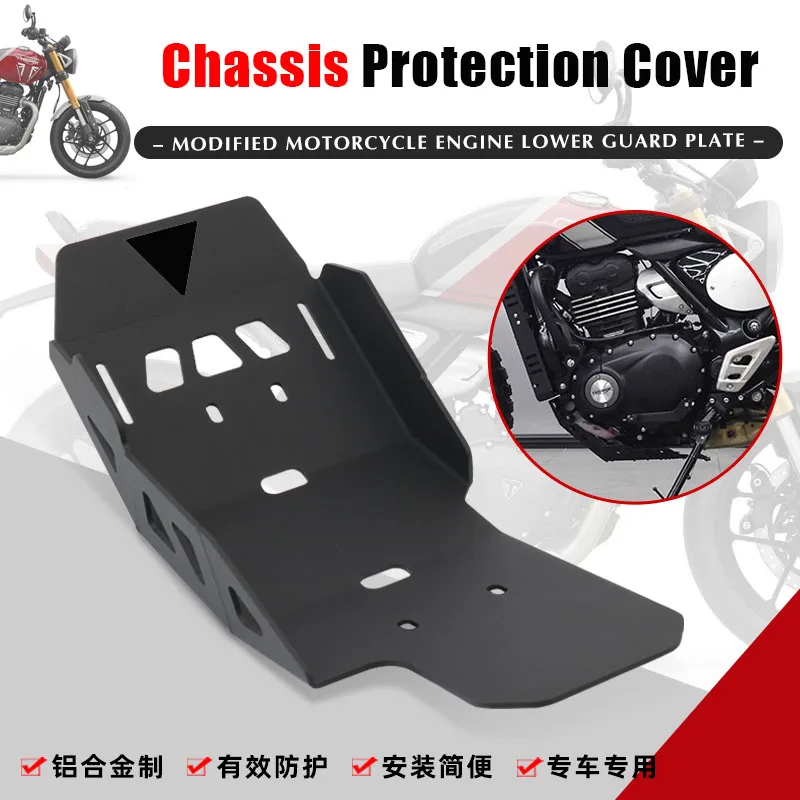 

For Scrambler 400X For Scrambler400X 2024 2025 Motorcycle Chassis Under Engine Protection Cover Engine Guard