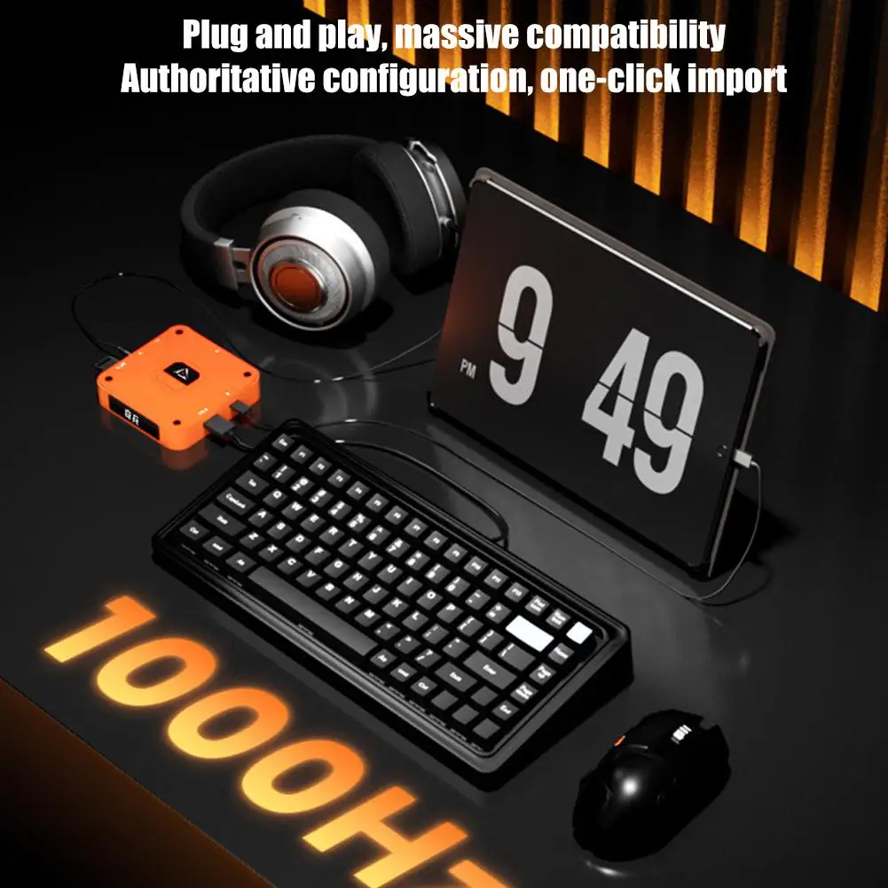 Gawming Ax360m QiBing iOS Keyboard Mouse Converter