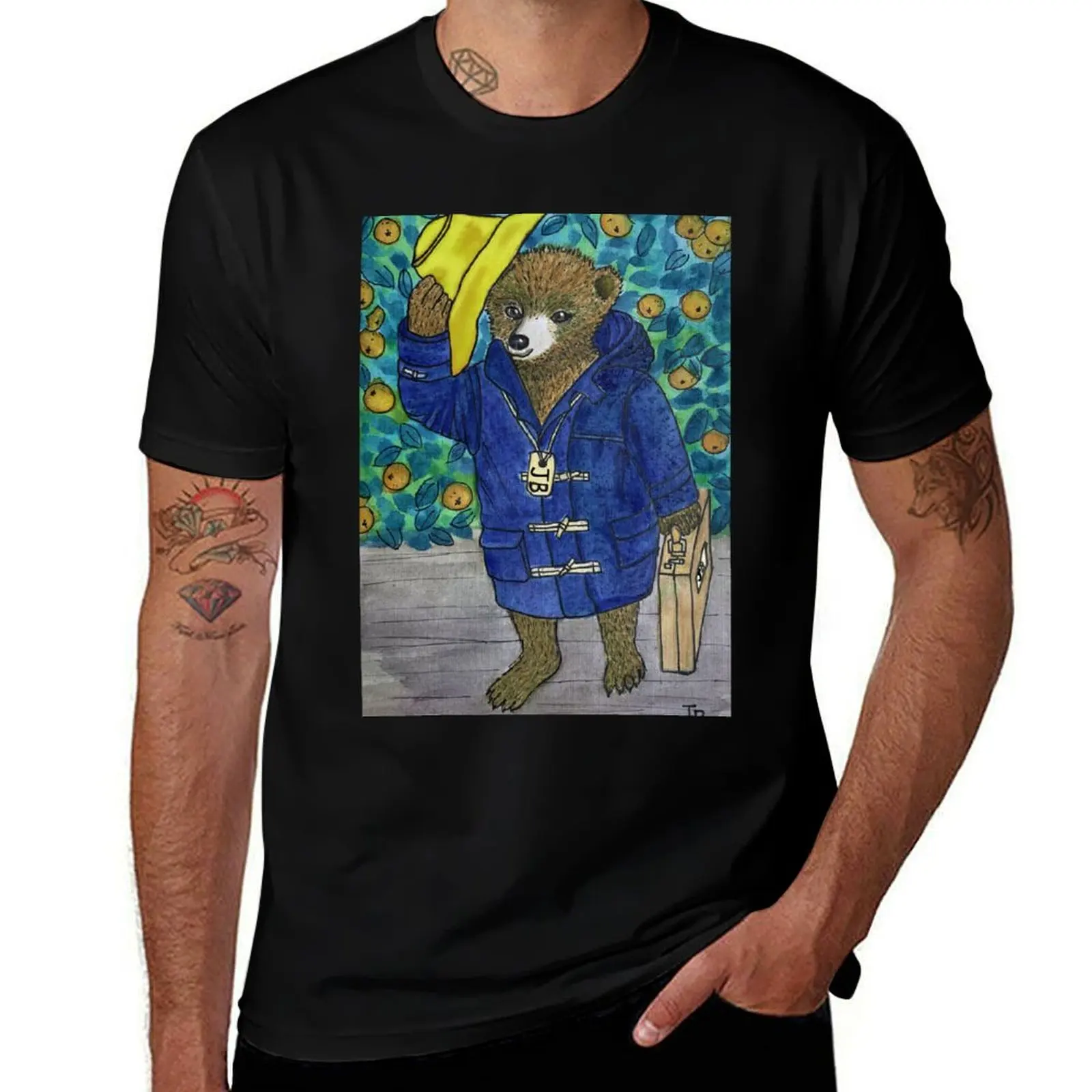

Judy's Bear by Judy Richardson 2019 T-Shirt t shirt man designer man t shirt cotton high quality T-Shirt