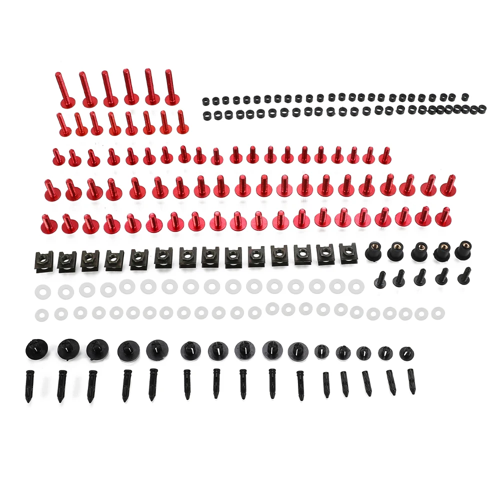 202PCS Fairing Bolts Kit Bodywork Fasteners Screws Nut FOR DUCATI DIAVEL 1260 HYPERMOTARD 1100 EVO SP 796 821 SP 939 939SP 950