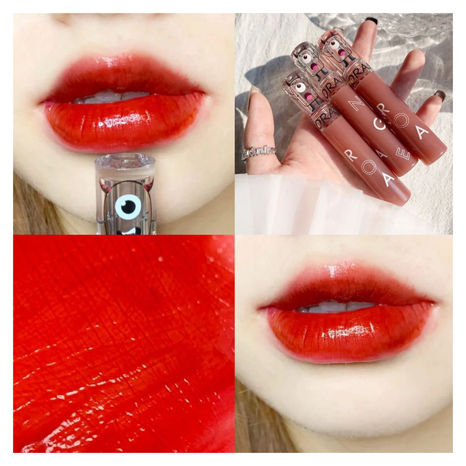 Hoge Gepigmenteerde Vloeibare Lippenstift Waterdichte Langdurige Lipgloss Vrouwen Meisjes Cosmetische Hulpmiddelen