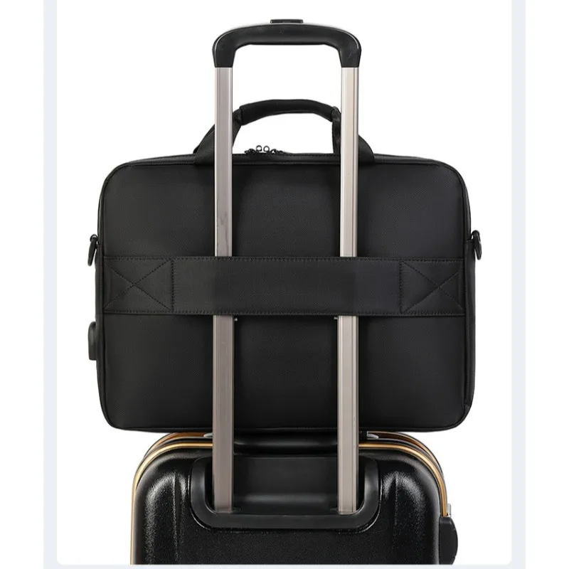 Large Capacity Laptop Bag Shockproof Protective Laptop Case 15.6 inch Strap Carrying for Lenovo/HP/Dell/Asus/