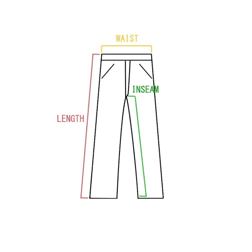 GUHO-001 Labour Service Summer HBT Off-White Drill Service Trousers