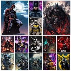 DIY American DC Comics Diamond Drawing kit Superhero Batman Cross stitch Moon Diamond Mosaic home decor