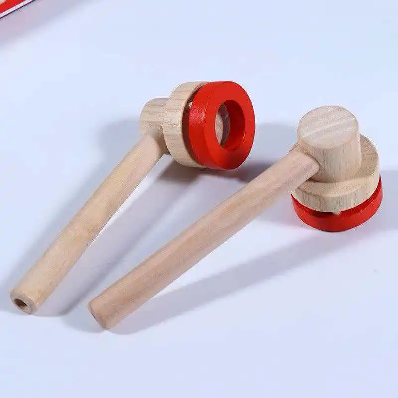 Classic Wooden Game Floating Ball Blow Pipe & Balls Blowing Toys Training Lung Capacity Montessori Early Learning Fun - view 6