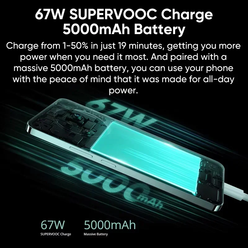 هاتف ذكي Realme 12 Plus 5G مقاس 6.67 بوصة 120 هرتز شاشة OLED فائقة النعومة MediaTek Dimensity 7050 50MP كاميرا سوني 67 وات SUPERVOOC NFC #5