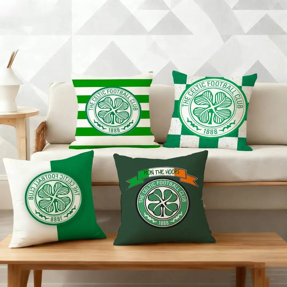 

C-Celtic FC Pillow Case Cushion Cover Throw Pillow Case For Car Sofa