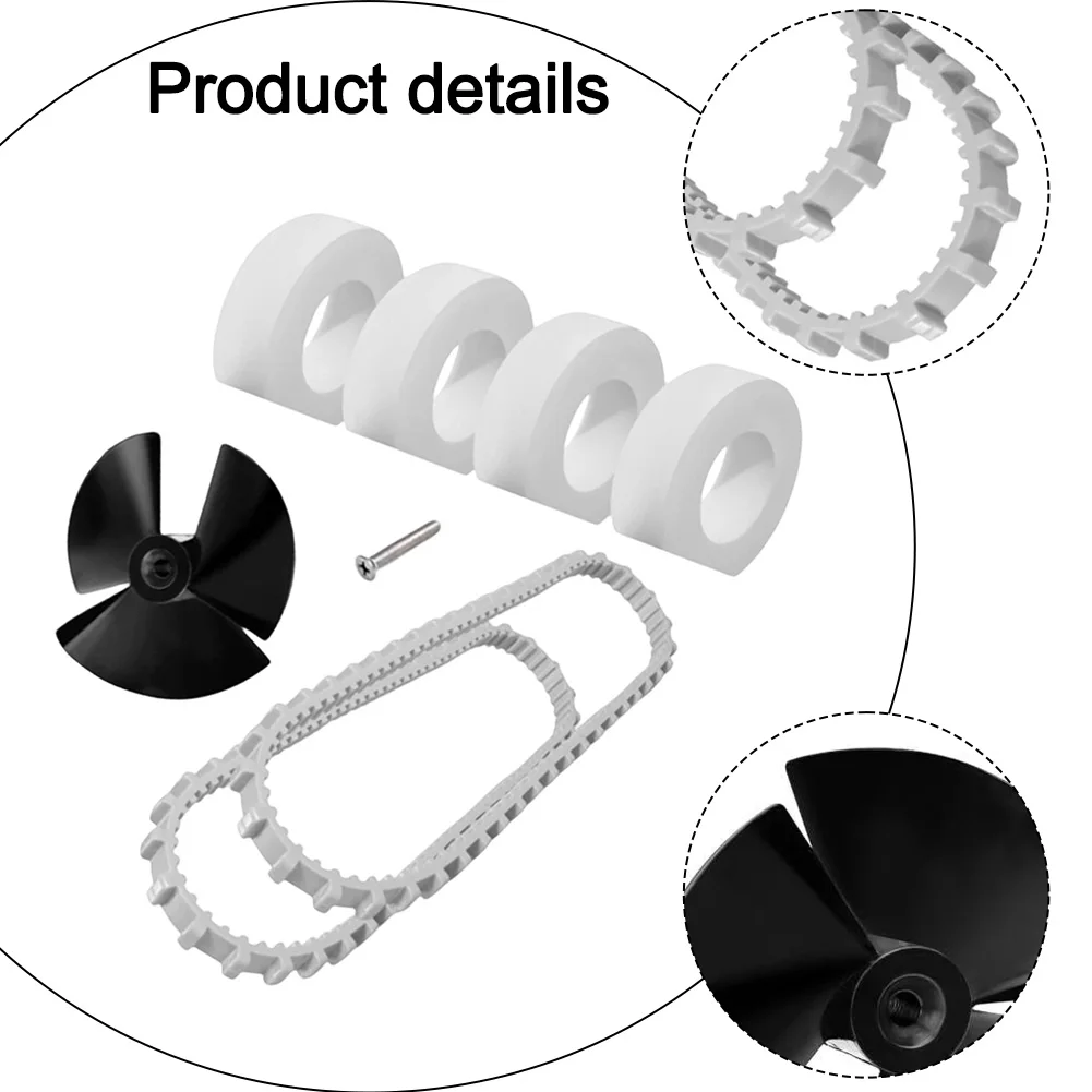 Accesorios para Robot Limpiafondos de Piscina 9995266-R1 Impulsor 9985006-R2 Riel 6101611-R4 Anillo de Escalada para Modelos Dolphin