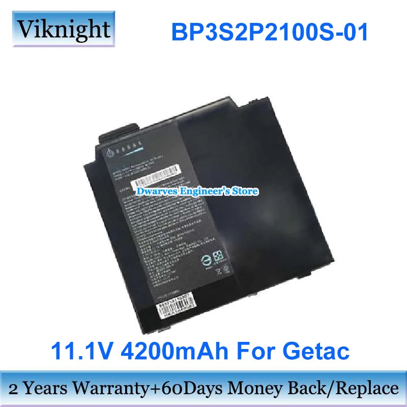 Genuine 11.1v 4200mah 46.6wh Bp3s2p2100s01 Bateria 441141100003 para Getac Ux10 Series Laptop