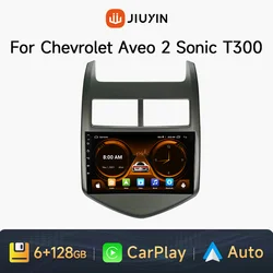 JIUYIN MG18 8Core 5G 2din Android Car Radio Multimedia Player For Chevrolet Aveo 2 Sonic T300 Autoradio CarPlay Navigation GPS