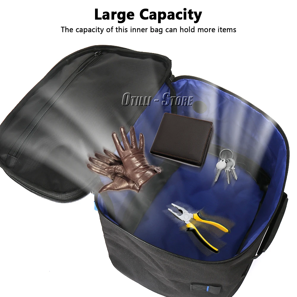 Sacs Intérieurs de Selle pour BMW GSlingR 1300 GS 2023 2024 2025, Sacoche d'Accessoires de Moto R1300GS