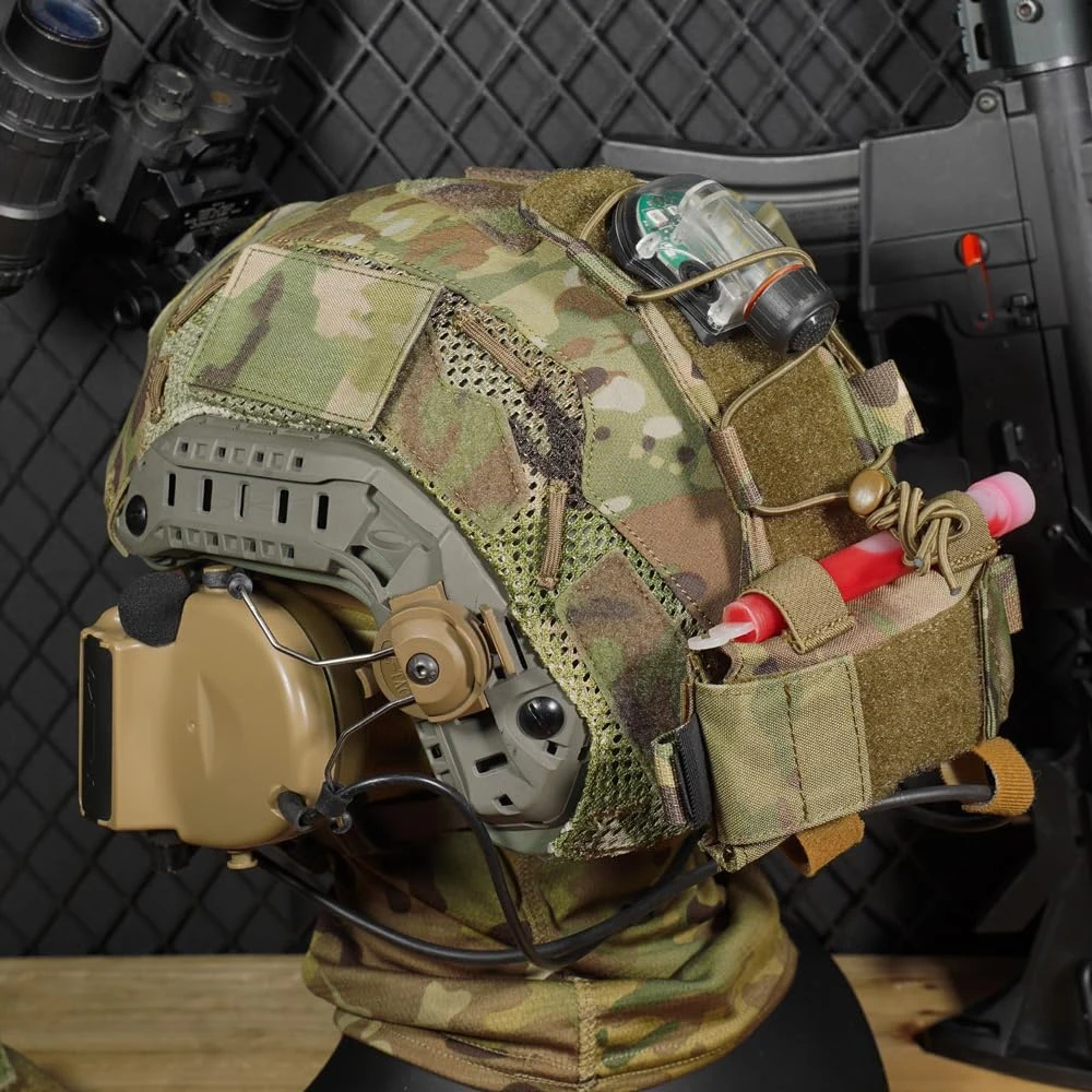 Funda transpirable para casco táctico – Airsoft y paintball - imagen 3