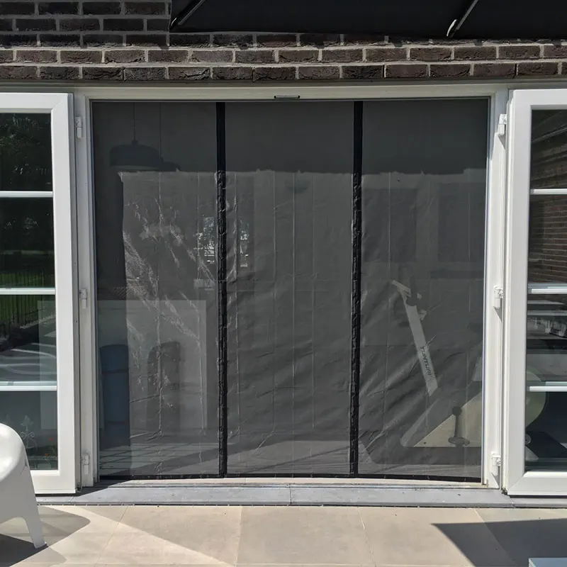 Magnetic Screen Door Mosquito Net Summer Auto Closing Insect Proof Mesh Curtain Fits Household Doors for French/Patio/Sliding