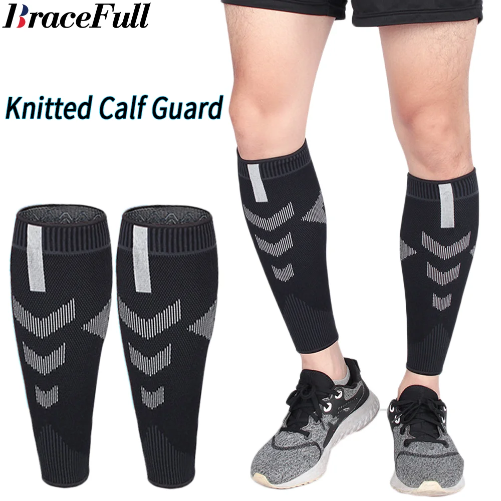 Calf Compression Sleeves Men Women Footless Compression Socks Without Feet Shin Splints Varicose Vein Treatment Legs Pain Relief