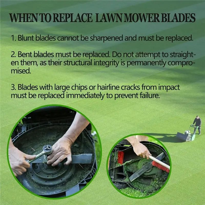 CYCLI-2 Pack Lawn Mower Mulching Blade 21