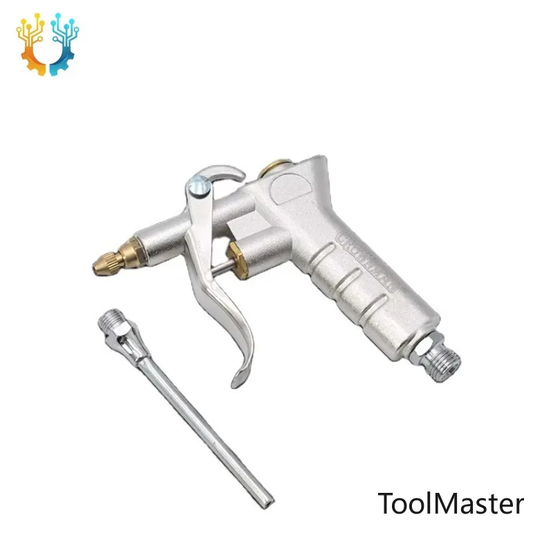 

【2026】CROWNMAN Pneumatic Automotive Tools 1/4" BSPT Thread Air Blow With Nozzle High-Pressure Aluminum Alloy Dust Cleaning G