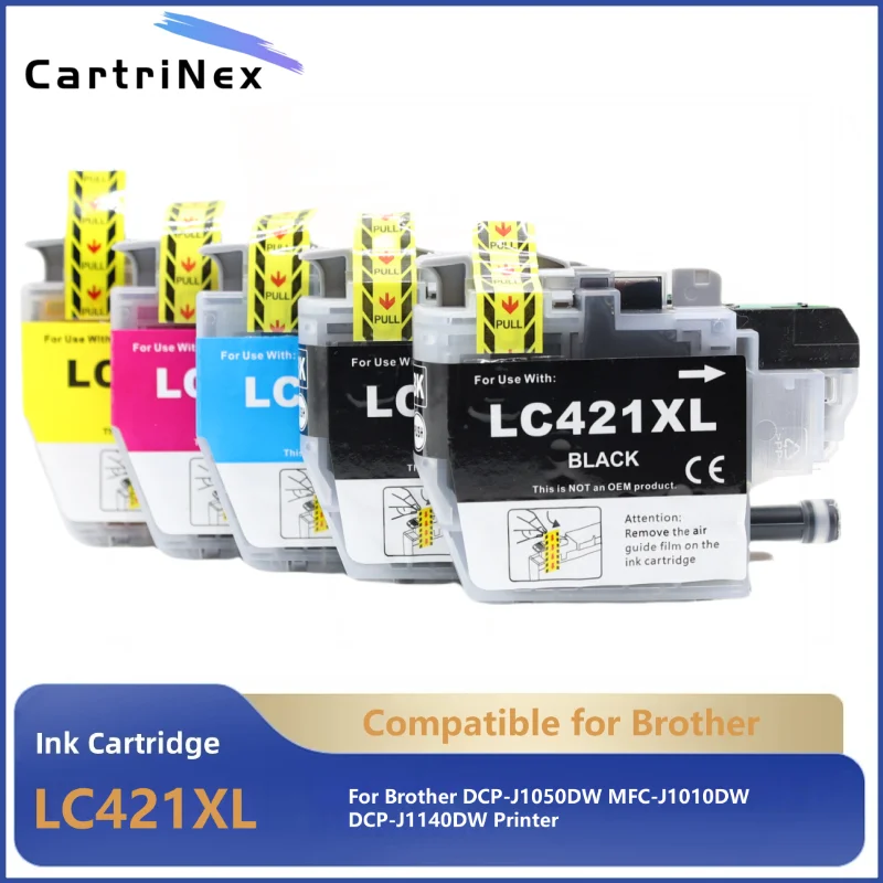 

Совместимый картридж LC421XL LC421 421XL для принтера Brother DCP-J1050DW MFC-J1010DW DCP-J1140DW