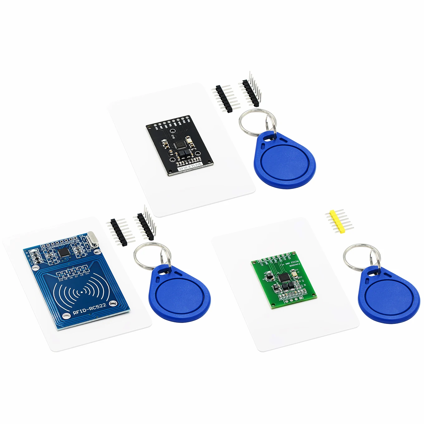 MFRC-522 RC522 RFID RFID IC Card Proximity Module Send S50 Fudan Card, Keychain