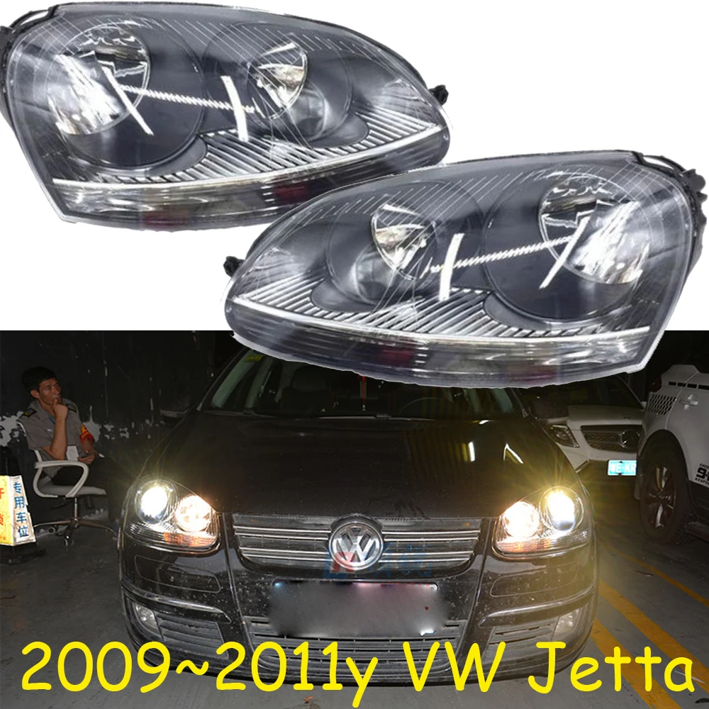 

1pcs car bumper Sagitar headlamp for Volkswagen Jetta headlight 209~2011y car accessories for VW Jetta fog light