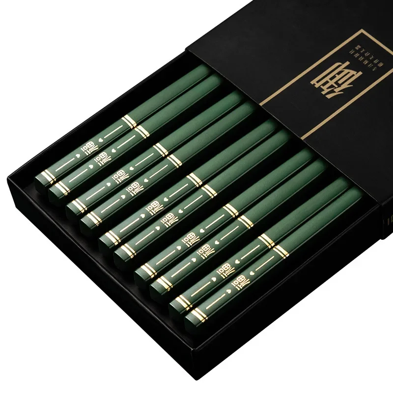 5Pairs Hohe Qualität Japanische Nicht-Slip Stäbchen Koreanische Home Hotel Restaurant Tragbare Gesunde Lebensmittel Stick Für Sushi Stäbchen