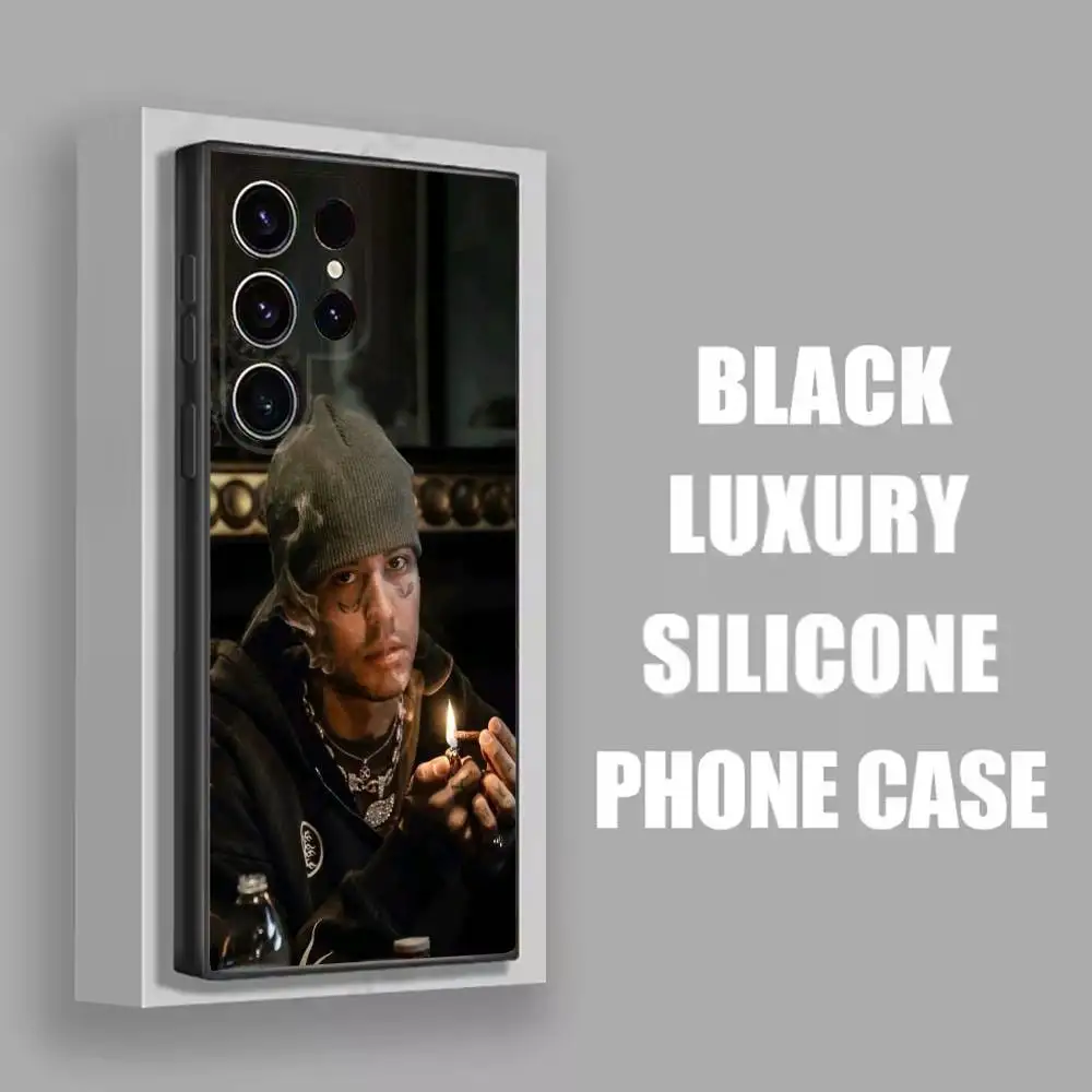 5202 AMERI D-DUKI Phone Case For Samsung S25,S24,S21,S22,S23,S30,Ultra,S20,Plus,Fe,Lite,5G Black Cover