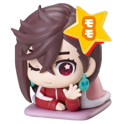 بانداي دان دا دان أنيمي مومو وإلكارين وسيكو آيرا آيرا آند جيج آ بابا كبسولة ألعاب شخصيات الحركة نموذج تمثال ألعاب أصلية #3