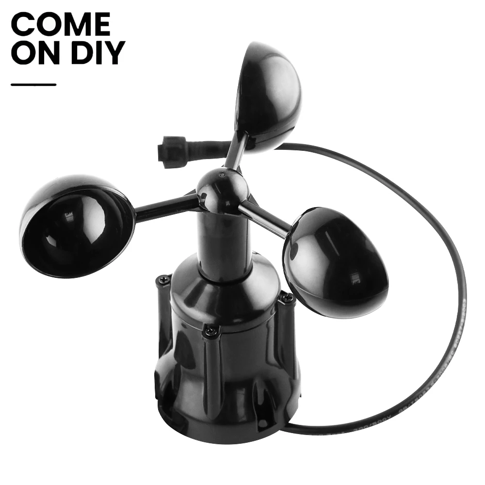 30-60m/s Wind Speed Sensor High Precision Output RS485 4-20MA 0-5V 0-10V PNP NPN Weather Station Outdoor 3 Cup Anemometer Sensor