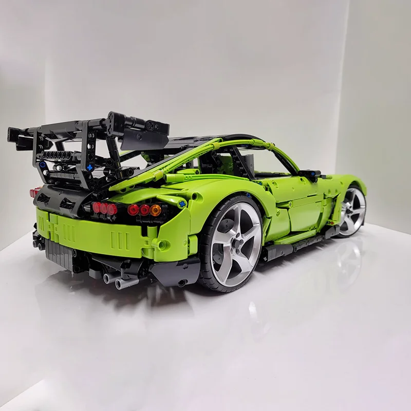 2456 قطعة MOC سيارة رياضية AMGed GT-R سلسلة سوداء 42115 B-نموذج عالي الأداء المتسابق لتقوم بها بنفسك نموذج اللبنات ألعاب عيد ميلاد هدية #5