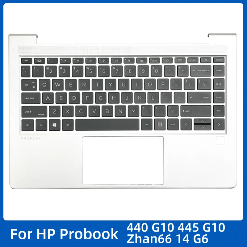 

For HP Probook 440 G10 445 G10 Zhan66 14 G6 HSN-Q32C Original Laptop Palmrest Upper Case with US Backlight Keyboard Top Cover