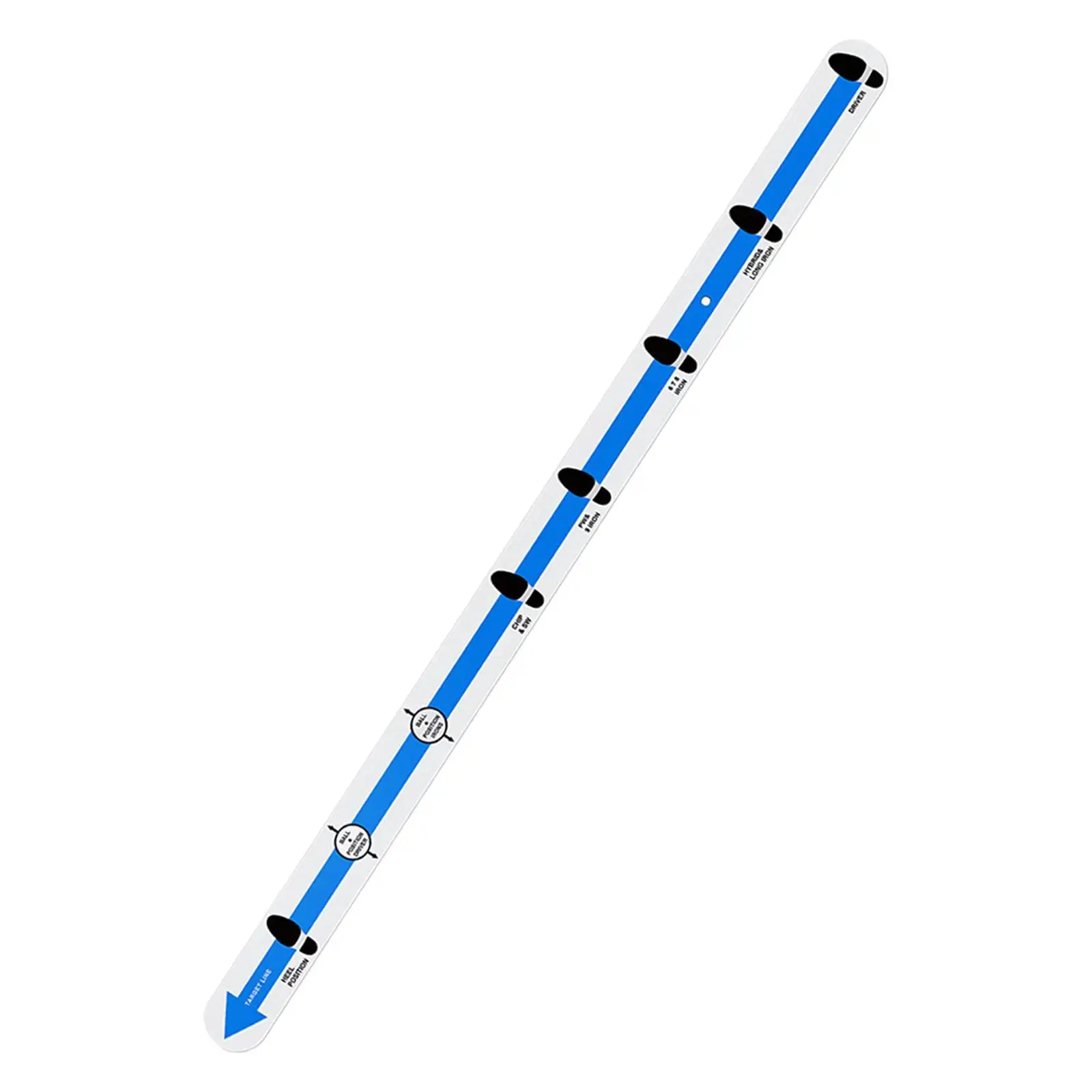 

Putter Ruler Batting Accuracy Golf Putting Alignment Rail Golf Training Aid for School Golfing Enthusiasts Beginners Golfer