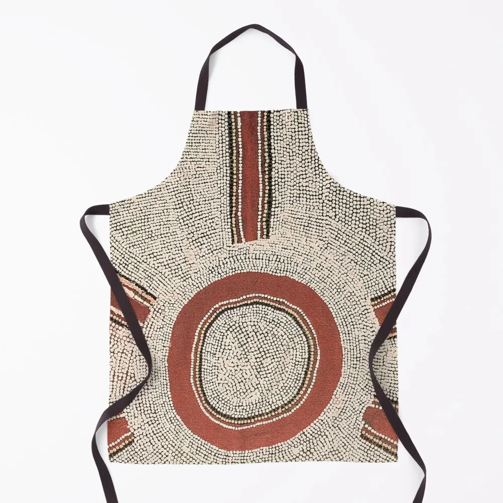 

Awesome Aboriginal Dot Art Apron men's barbecue For Nail Stylist Apron