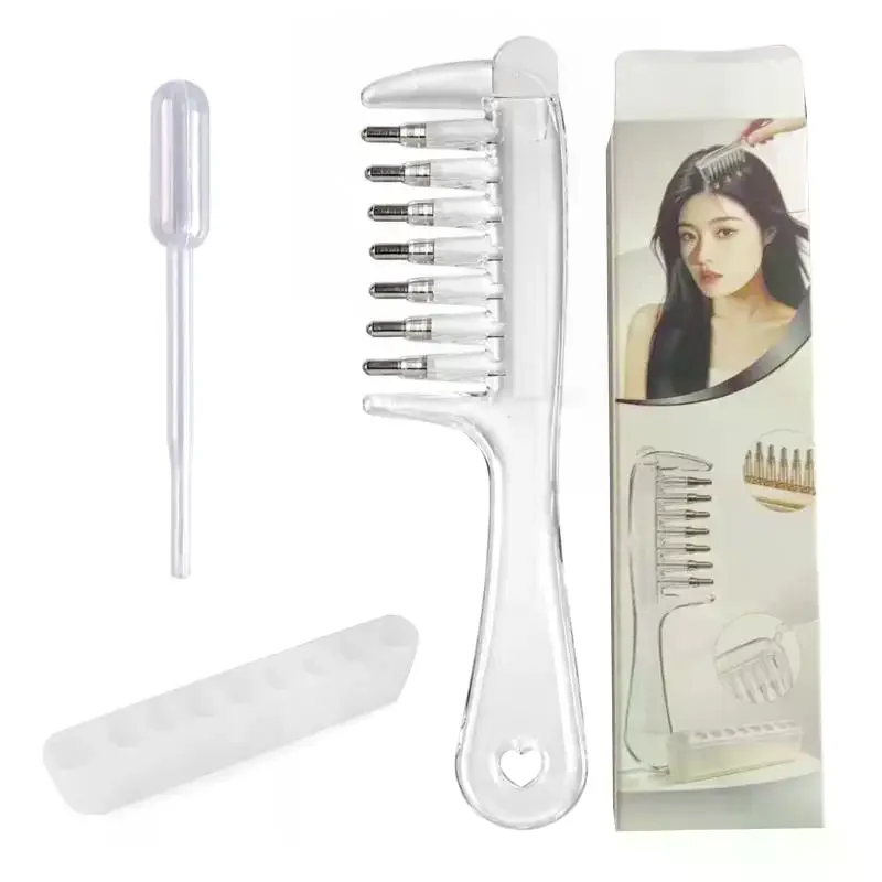 Multi Function Mini Portable Head Applicator Hair Care Anti Frizz Firming Scalp Nourish Anti Static