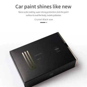 Cera de pasta de cera preta cristalina - Cera de carro premium para um brilho profundo e reflexivo com proteção de longa duração - fácil de aplicar 10 principais vendas cera pra carro cristalizadora - №9