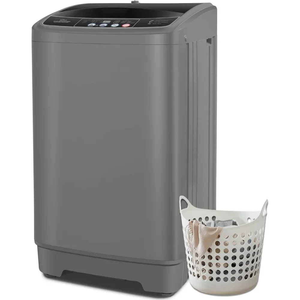 

Portable Washing Machine 17.8Lbs Capacity Portable Washer Machine with 10 Programs and 8 Water Levels Selections Washing Machine