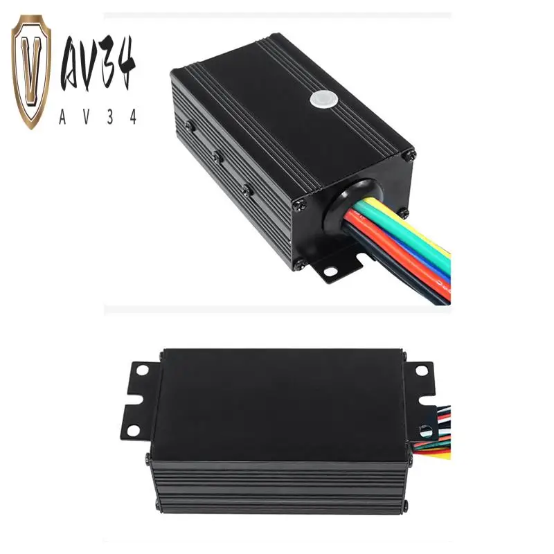 

AV34-Brushless Motor Controller 75100 FOC Single Drive ESC For Electric E-Bike Scooter 4-16S 50A 75V Speed Controller